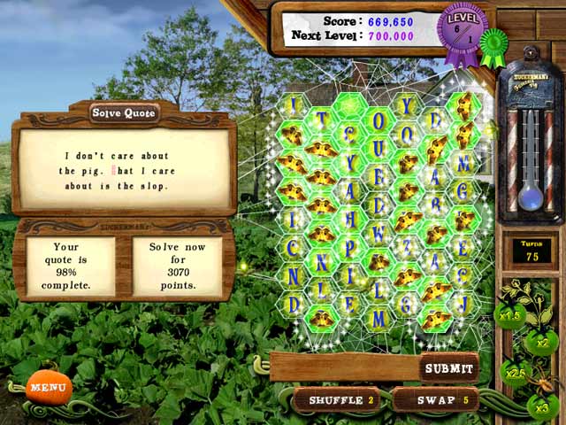 Charlotte's Web: Word Rescue game screenshot - 3