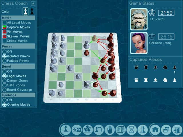 Chessmaster Challenge game screenshot - 3