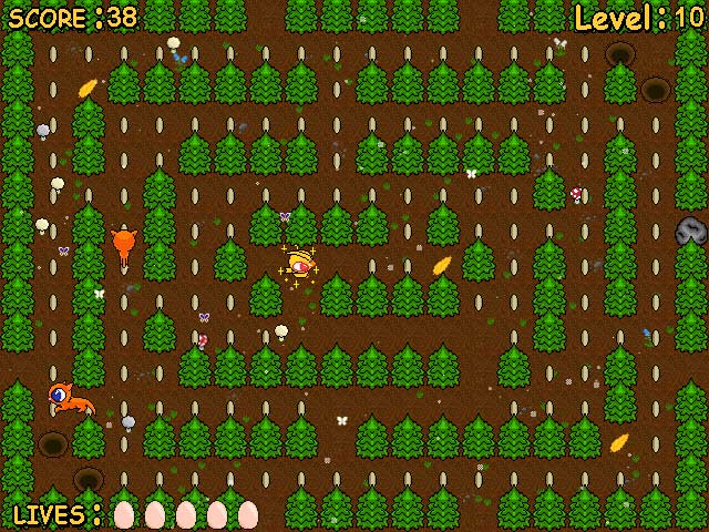 Chick Chick Chicky game screenshot - 2