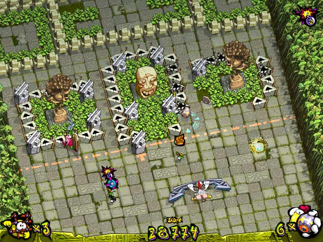Chicken Attack Deluxe game screenshot - 2