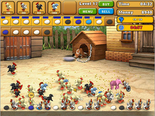 Chicken Chase game screenshot - 1
