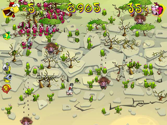 Chicken Rush Deluxe game screenshot - 1