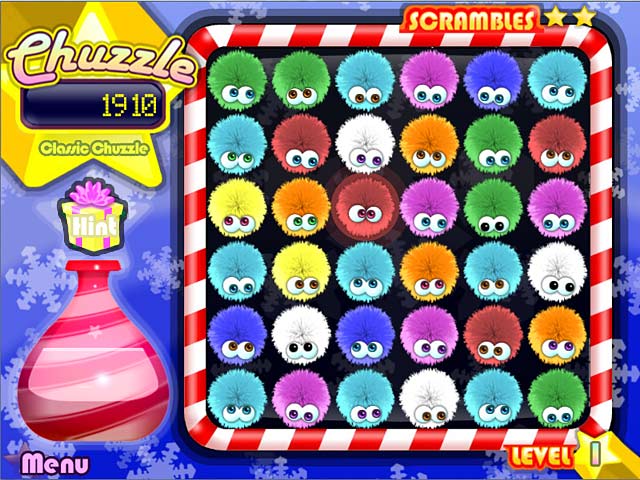 Chuzzle: Christmas Edition game screenshot - 1