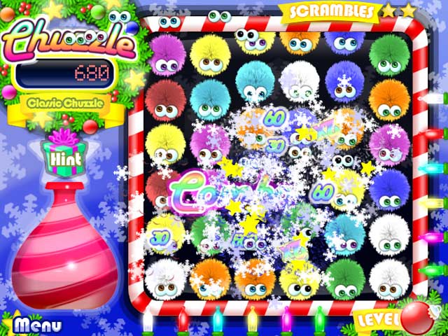 Chuzzle: Christmas Edition game screenshot - 3