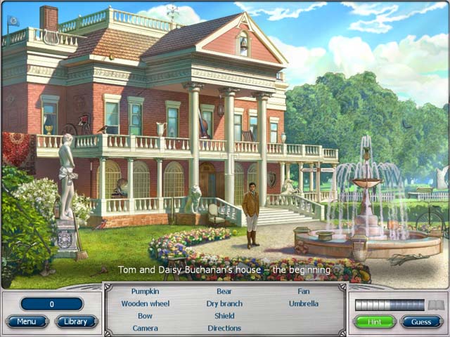 Classic Adventures: The Great Gatsby game screenshot - 1