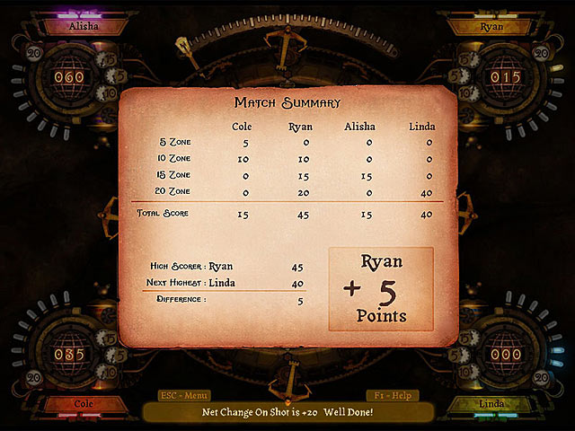 Clockwork Crokinole game screenshot - 2