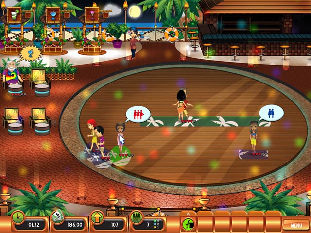 Club Paradise game screenshot - 1