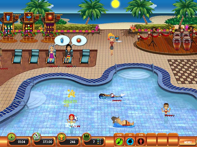 Club Paradise game screenshot - 2