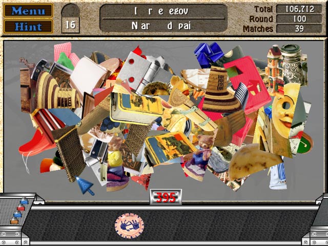 Clutter game screenshot - 1