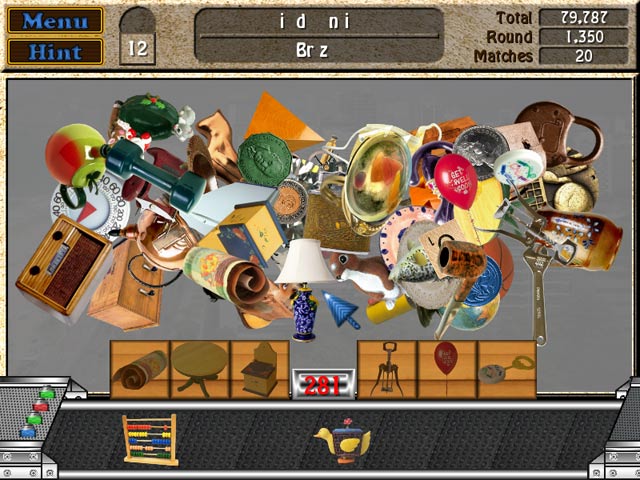 Clutter game screenshot - 3