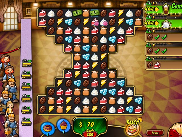 Coffee Rush 2 game screenshot - 1