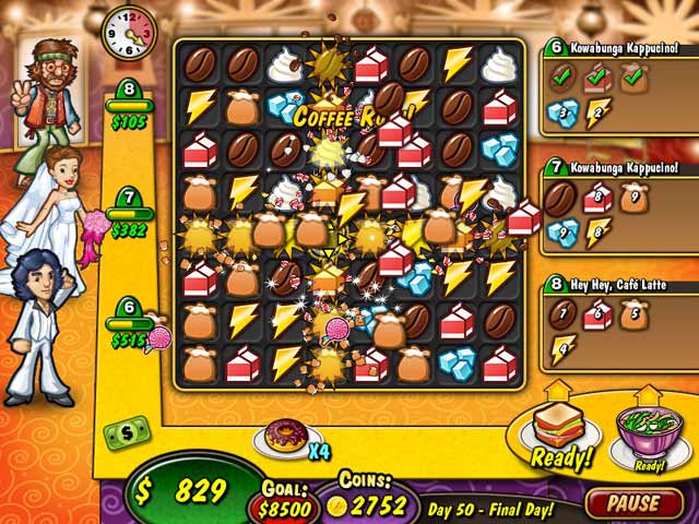 Coffee Rush game screenshot - 3