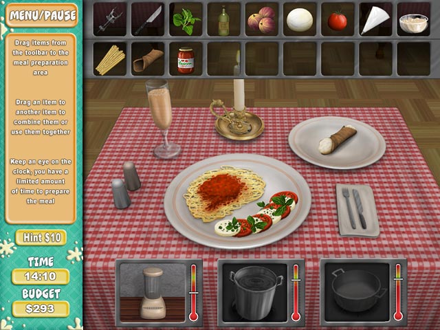 Cooking Quest game screenshot - 2