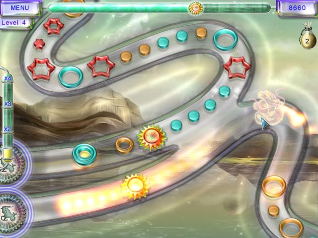 Cosmic Stacker game screenshot - 1
