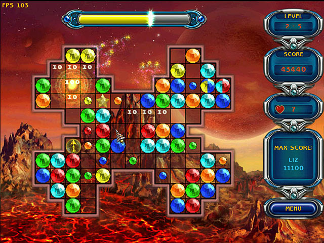 Cosmo Lines game screenshot - 2
