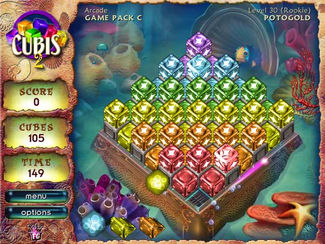 Cubis Gold 2 game screenshot - 1