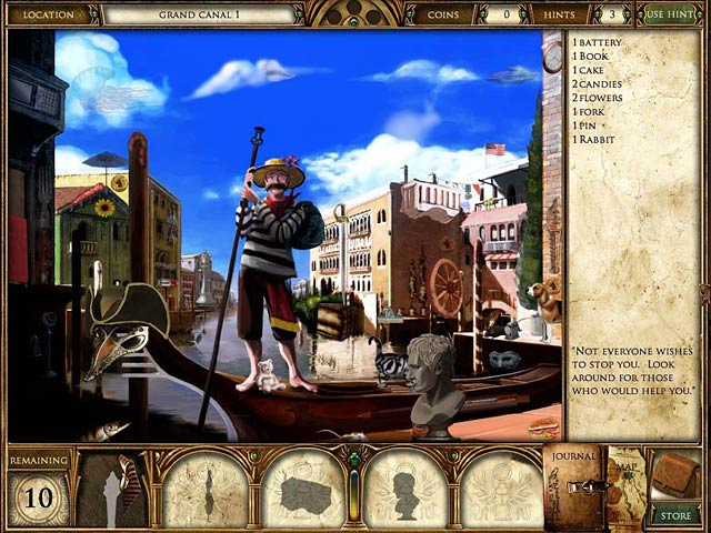 Curse of the Pharaoh: Napoleon's Secret game screenshot - 1