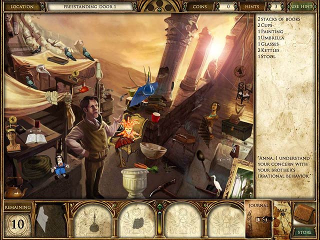 Curse of the Pharaoh: Napoleon's Secret game screenshot - 3