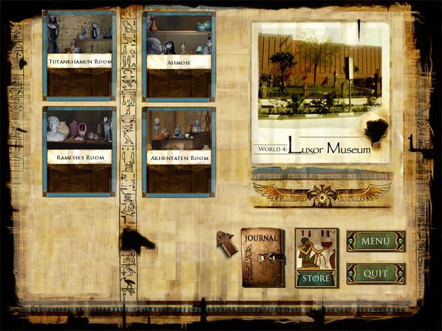 Curse of the Pharaoh: The Quest for Nefertiti game screenshot - 3