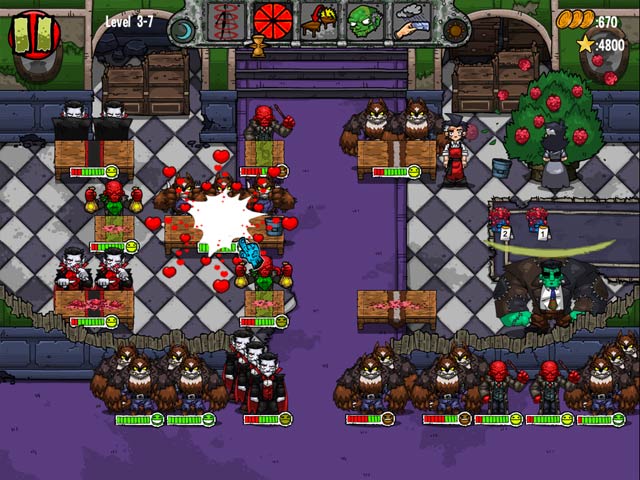 Dead Hungry Diner game screenshot - 2