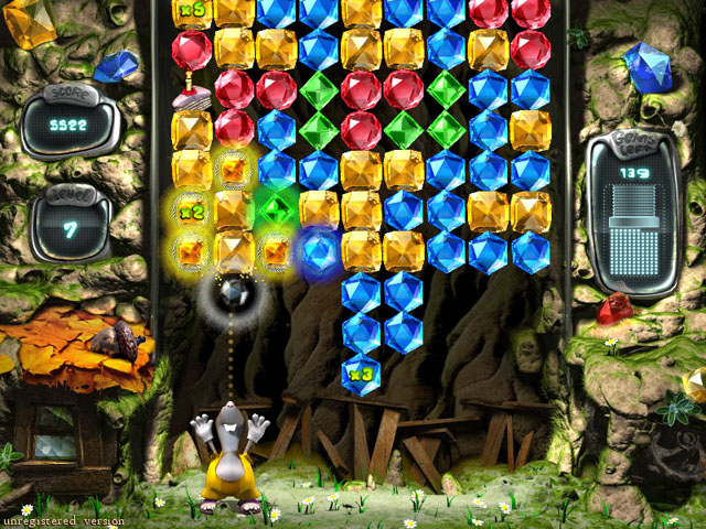 Diamond Drop game screenshot - 1