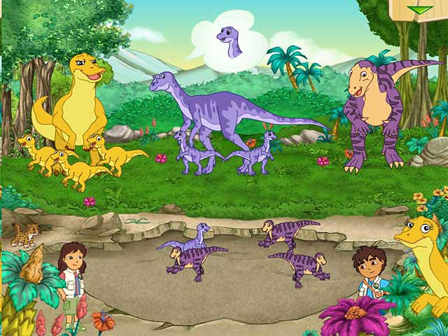 Diego Dinosaur Rescue game screenshot - 1
