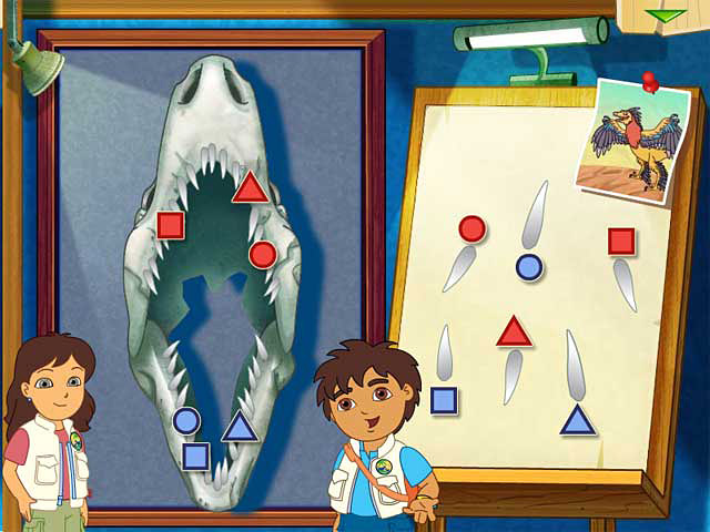 Diego Dinosaur Rescue game screenshot - 2