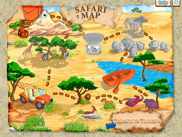 Diego`s Safari Adventure game screenshot - 1