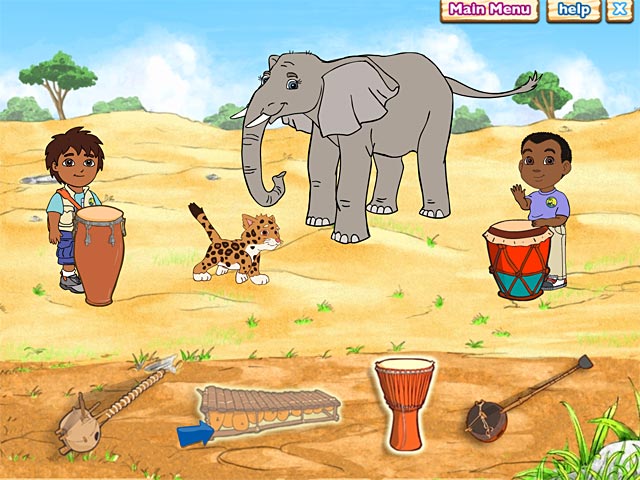 Diego`s Safari Adventure game screenshot - 2
