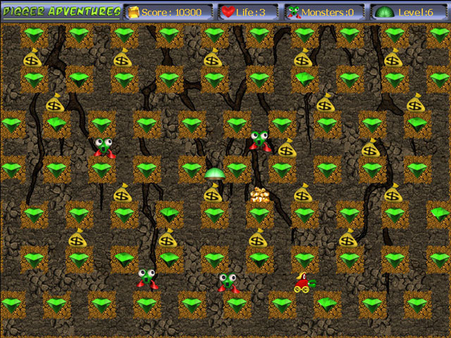 Digger Adventures game screenshot - 3