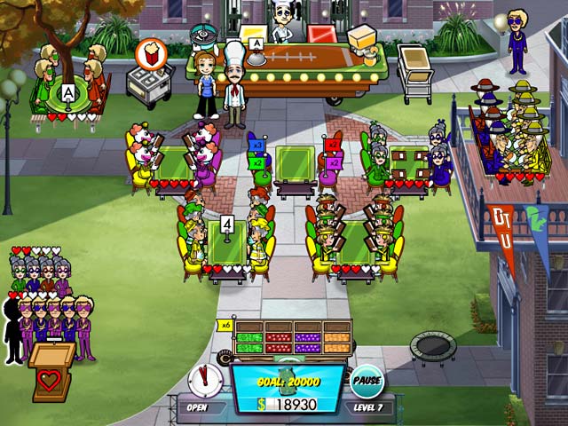 Diner Dash 5: Boom Collector's Edition game screenshot - 2