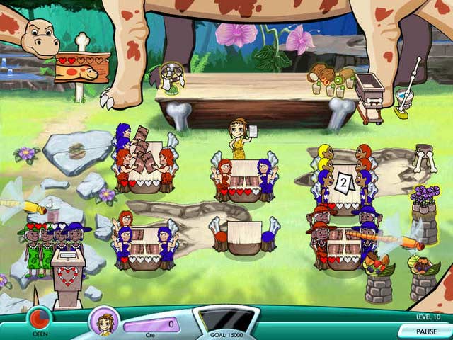 Diner Dash: Flo Through Time game screenshot - 1