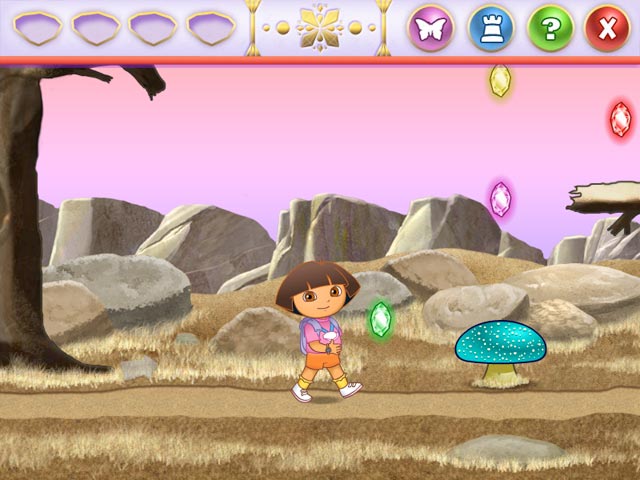 Dora Saves the Crystal Kingdom game screenshot - 1