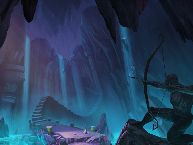 Drawn: Trail of Shadows game screenshot - 2