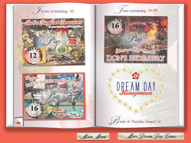 Dream Day Honeymoon game screenshot - 2