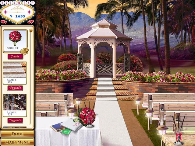 Dream Day Wedding: Viva Las Vegas game screenshot - 3