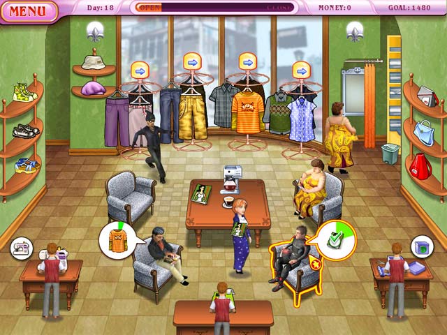 Dress Up Rush game screenshot - 2