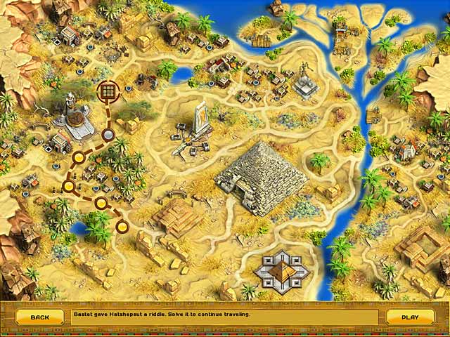 Egypt: Secret of five Gods game screenshot - 1