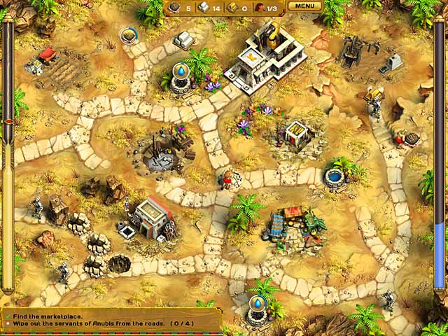 Egypt: Secret of five Gods game screenshot - 3