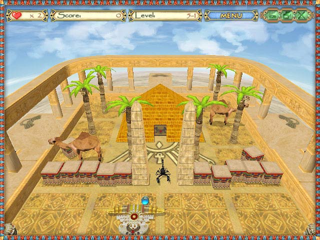 Egyptian Ball game screenshot - 1