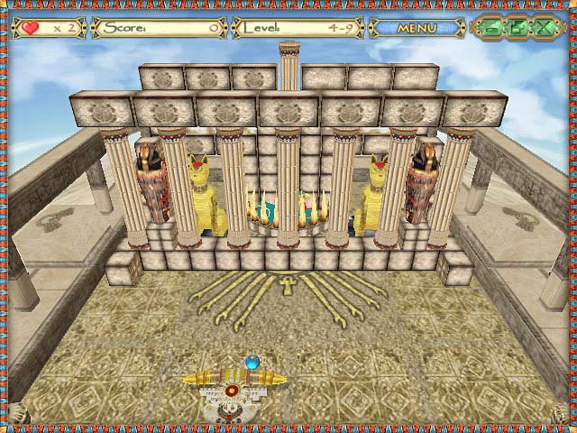 Egyptian Ball game screenshot - 2