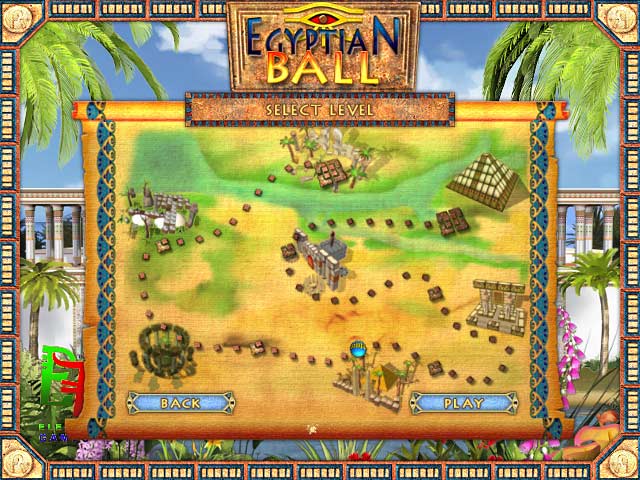 Egyptian Ball game screenshot - 3