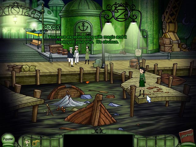 Emerald City Confidential game screenshot - 2