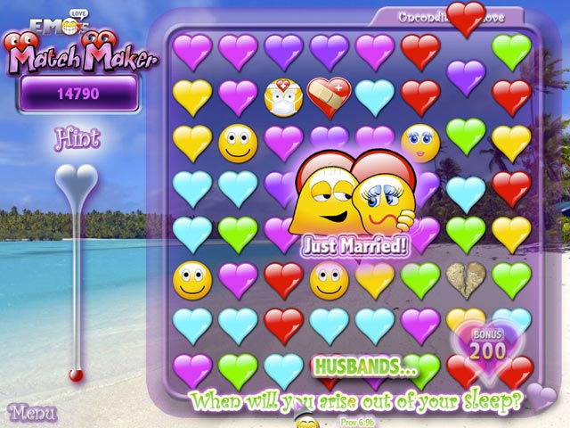 Emo`s MatchMaker game screenshot - 2