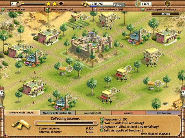 Empire Builder - Ancient Egypt game screenshot - 1