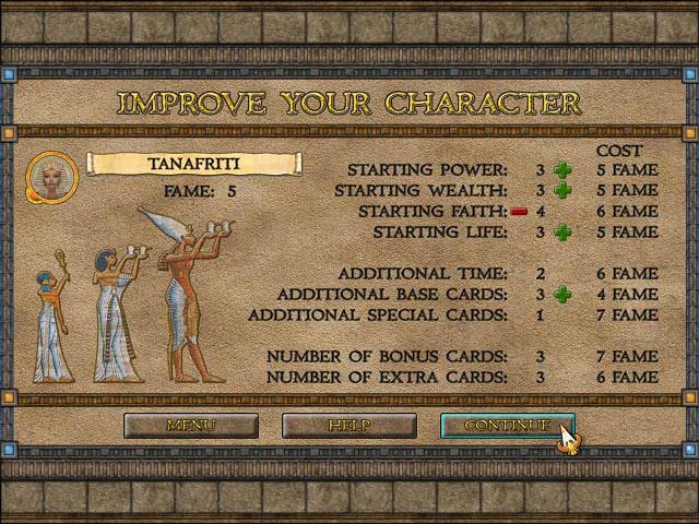 Empire of the Gods game screenshot - 2