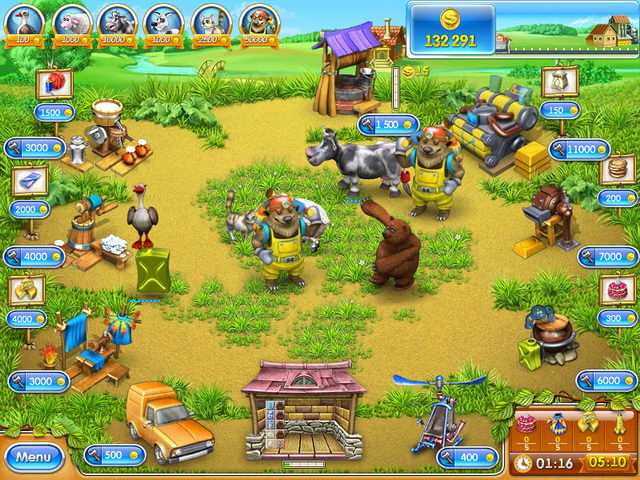 Farm Frenzy 3: Russian Roulette game screenshot - 3