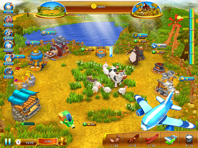 Farm Frenzy 4 game screenshot - 1