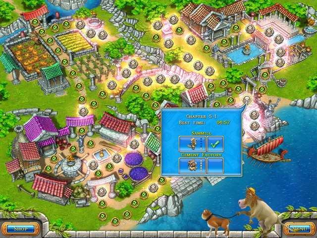 Farm Frenzy: Ancient Rome game screenshot - 3