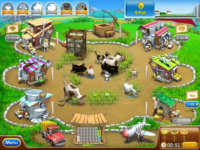 Farm Frenzy: Pizza Party game screenshot - 1